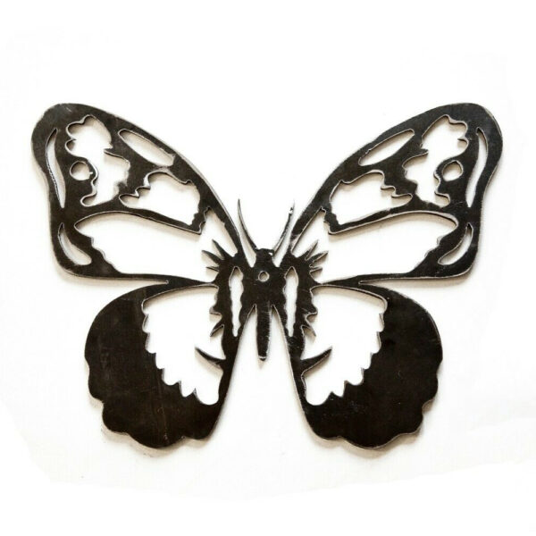 Garden Butterfly Steel Wall Plaque