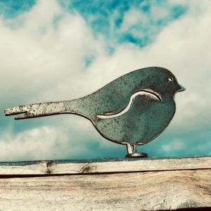 Metal Bird Fence Topper