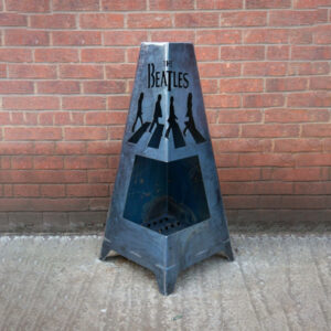 The Beatles Large Outdoor Garden Fire Pit